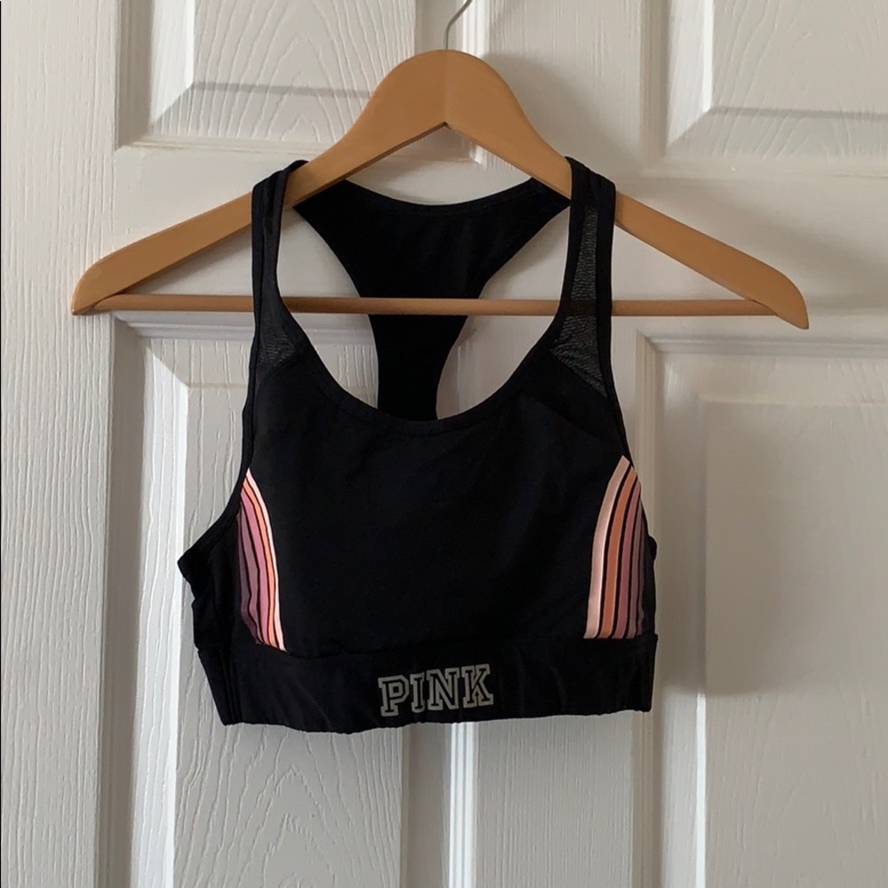 Pink Sports Bra